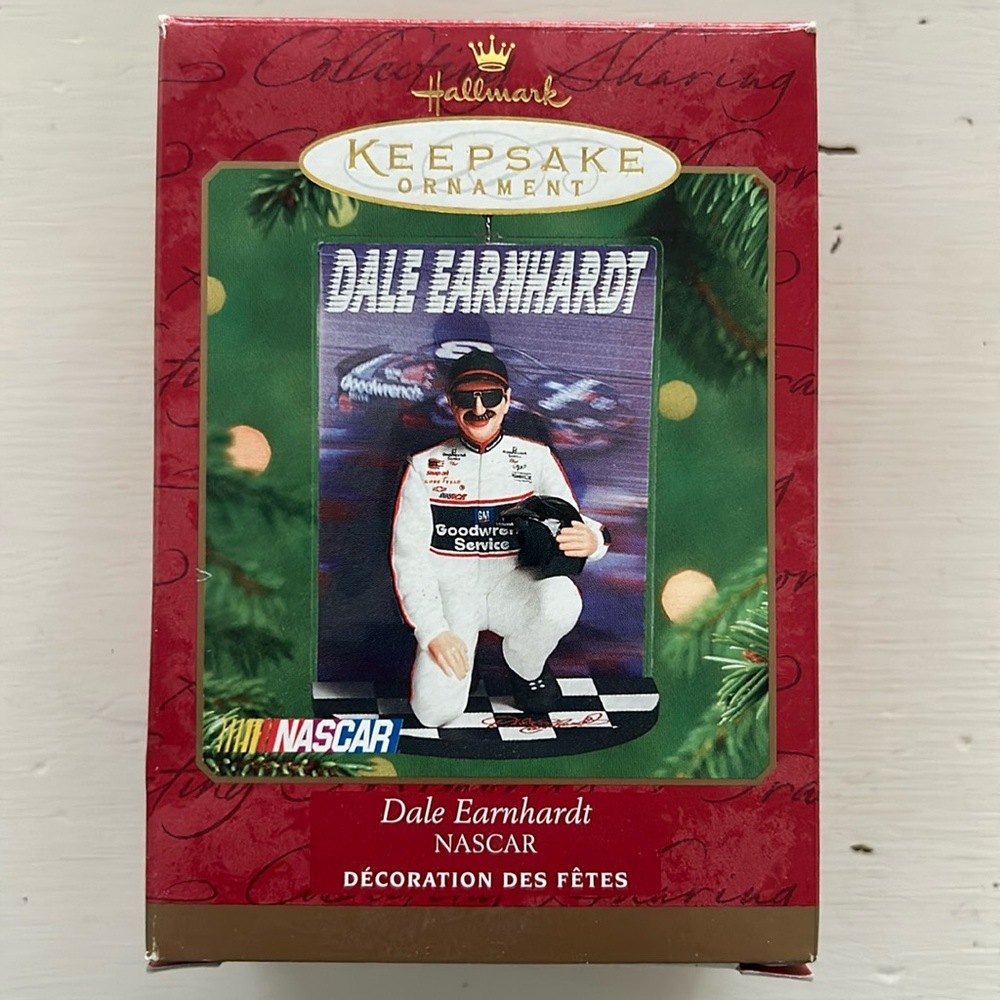 DALE EARNHARDT CHRISTMAS COLLECTOR ORNAMENT By HALLMARK 2000